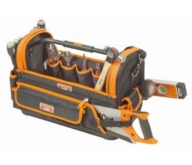 Bolsas portaherramientas textiles abiertas con base rígida de 32 l | 4750FB1-19A